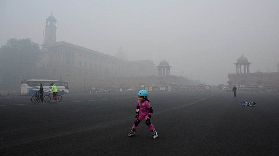 New Delhi’s air quality turns to ‘severe’ for first time: CPCB data