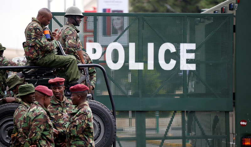 Kenyan police charged with crimes against humanity