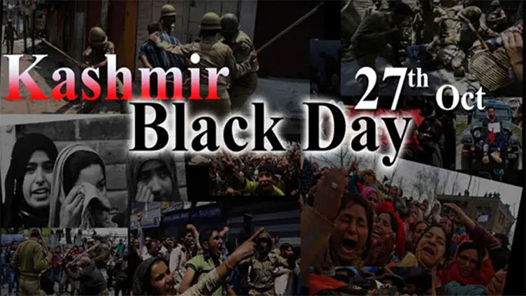 Pakistan, Kashmiris across the world observing Oct 27 as Black Day
