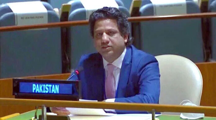 Pakistan to UN: Failure to implement self-determination right ‘betrayal’ of charter
