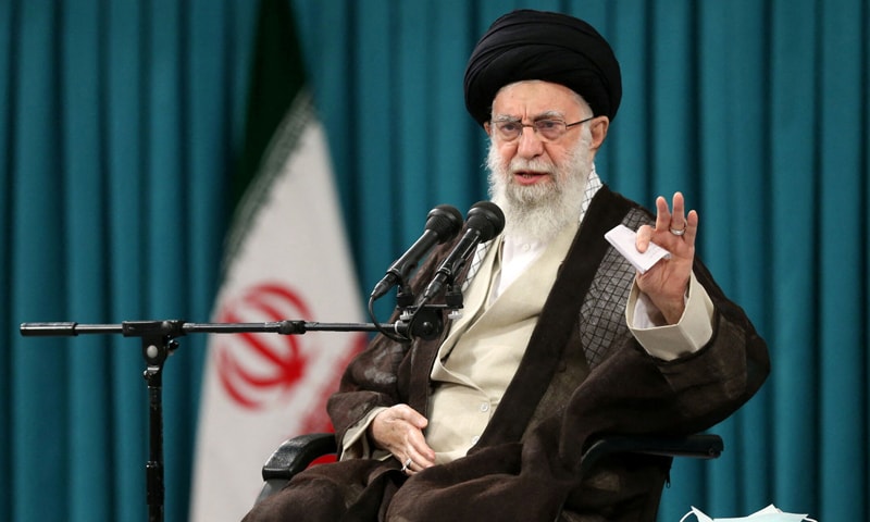 Khamenei accuses West of manipulating Amini protests