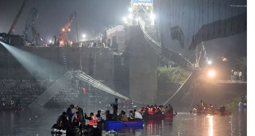 'Man-made tragedy': Opposition lambasts BJP govt over Morbi bridge collapse