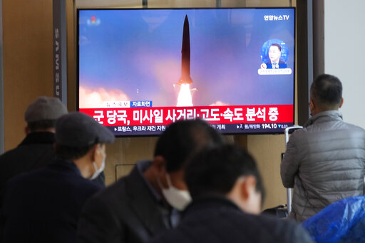 North Korea fires missiles, forcing South to issue air raid warnings