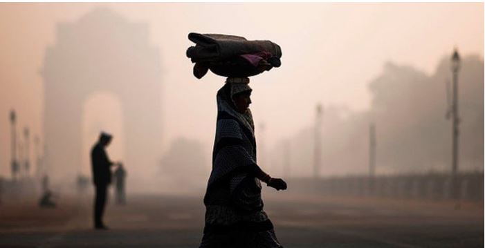Air pollution blights India's capital