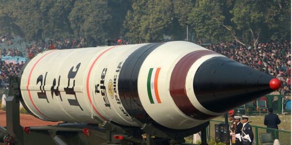 India test-fires nuclear-capable ballistic missile Agni-5