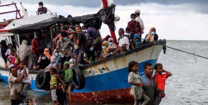Several die of hunger as 100 Rohingya stranded in boat off India's coast