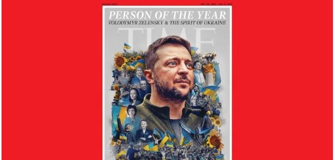 Time Magazine declares Ukraine’s Zelens as Person of year