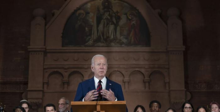 President Biden leads vigil for US mass shooting victims
