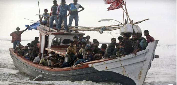 Vietnam vessel saves 154 Rohingya from sinking boat
