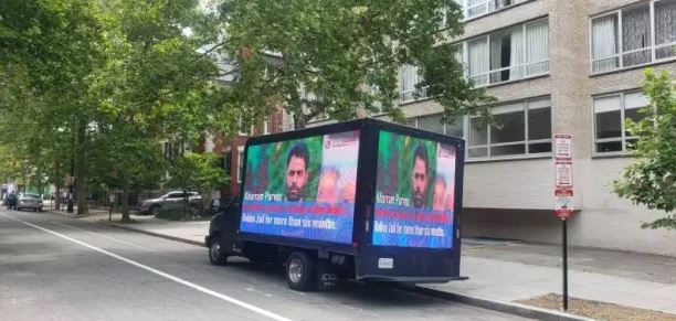 Digital trucks to ply on New York streets on Jan 5 to highlight Kashmir dispute