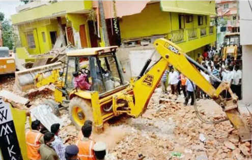 Houses of Muslims demolished in name of anti-encroachment drive in Kashmir