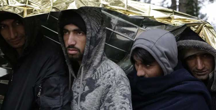 Migrant entry numbers into Europe hit six-year high