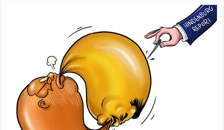 Bursting Adani bubble exposes nexus between Crony Capitalists & BJP