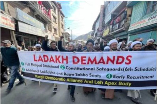 Ladakh leaders vow to spread protests to Delhi in support of demands