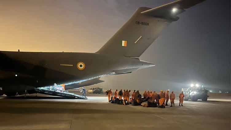 Indian Air Force exposes national media's propaganda against Pakistan on Turkiye aid