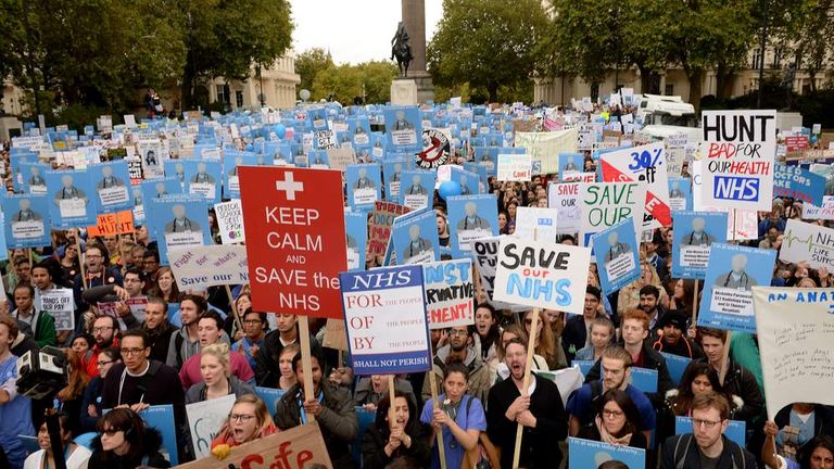 Services affected as thousands of doctors go on strike in UK
