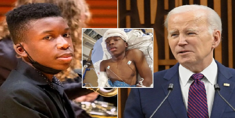 Biden invites teen who gets shot by old man for ringing his doorbell