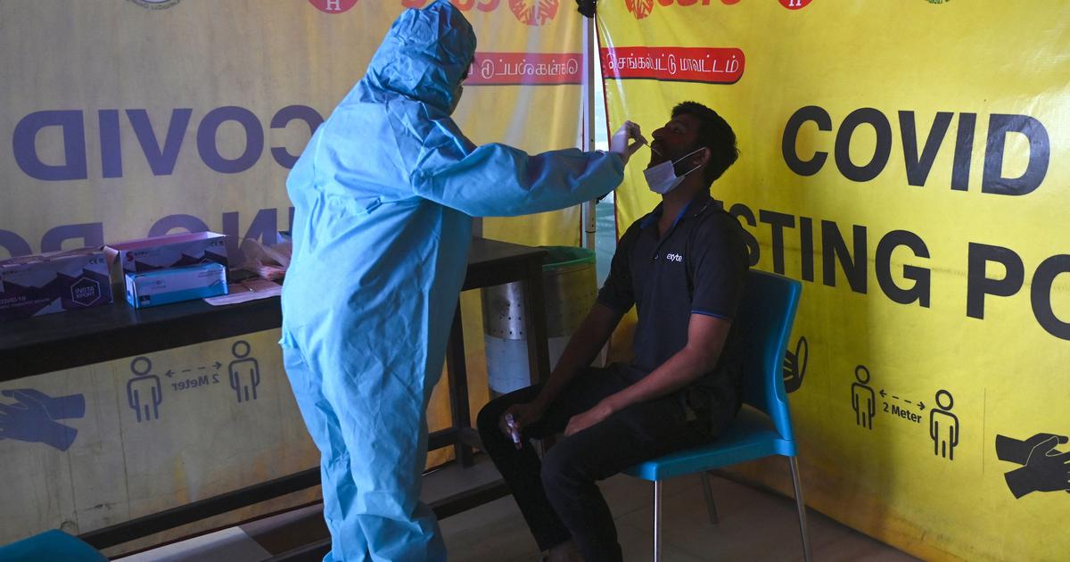 Coronavirus: India records 12,591 new infections, positivity rate at 5.46pc