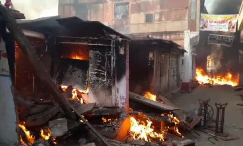 Hindutva mob sets Madrassa on fire, vandalizes property of Muslims in Bihar