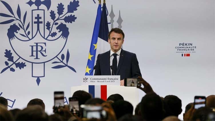 French Pesident Macron says China has 'major role' to play in Ukraine peace effort