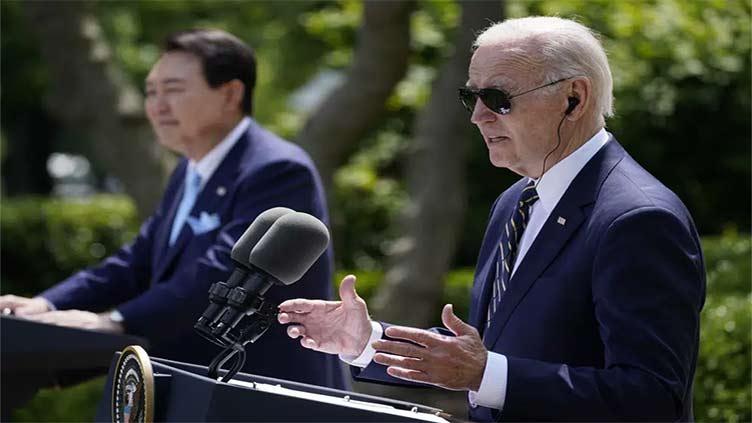 Biden, Yoon warn North Korea on nukes, unveil deterrence plan