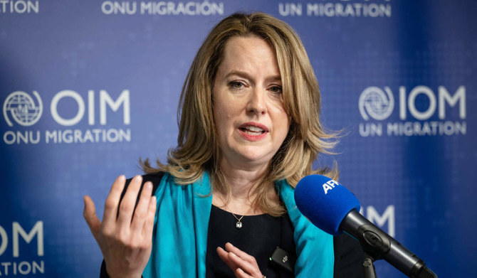 UN migration agency elects American as 1st woman director
