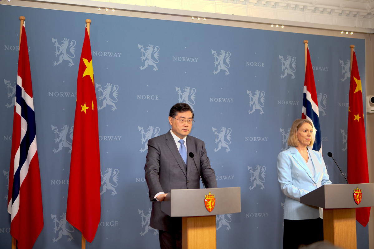 China, Europe should jointly oppose ‘new Cold War’:Foreign Minister Qin Gang