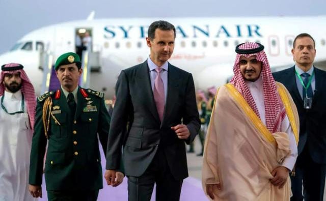 Saudis welcome Syria's Assad in Arab summit after years of ban